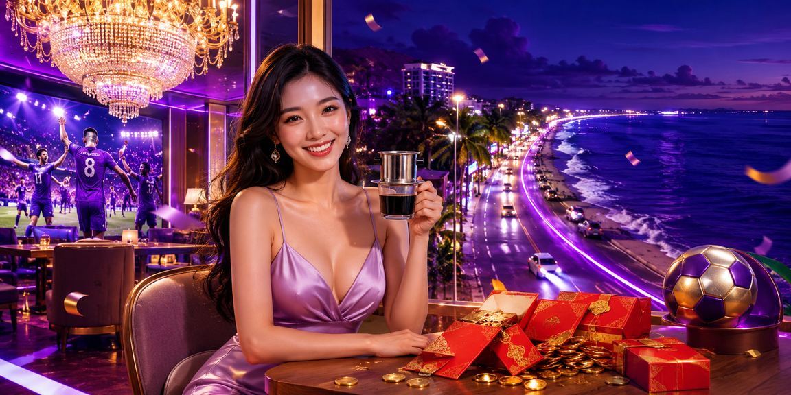 Người dùng tại Mũi Né nhận thông báo bonus và thưởng đặc biệt khi uống cà phê