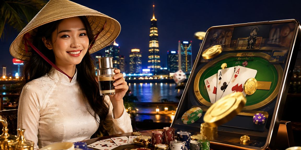 Người chơi Sài Gòn trải nghiệm trò chơi bài và slot tại sòng bạc trực tuyến